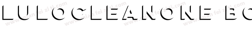LuloCleanOne Bold字体转换